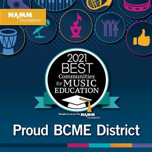 2019 Best Communities for Music Education Badge 2019 Best Communities for Music Education Badge
